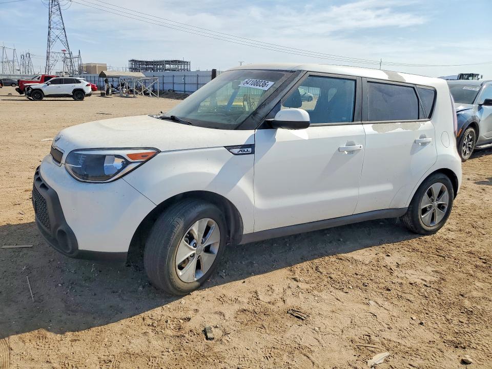 64108036 :رقم المزاد ، KNDJN2A27G7389996 vin ، 2016 Kia Soul مزاد بيع