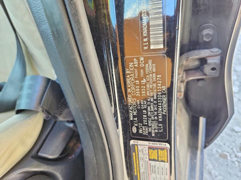 Продаж на аукціоні авто 2013 Kia Rio, vin: KNADM4A33D6134278, номер лоту: 66185546