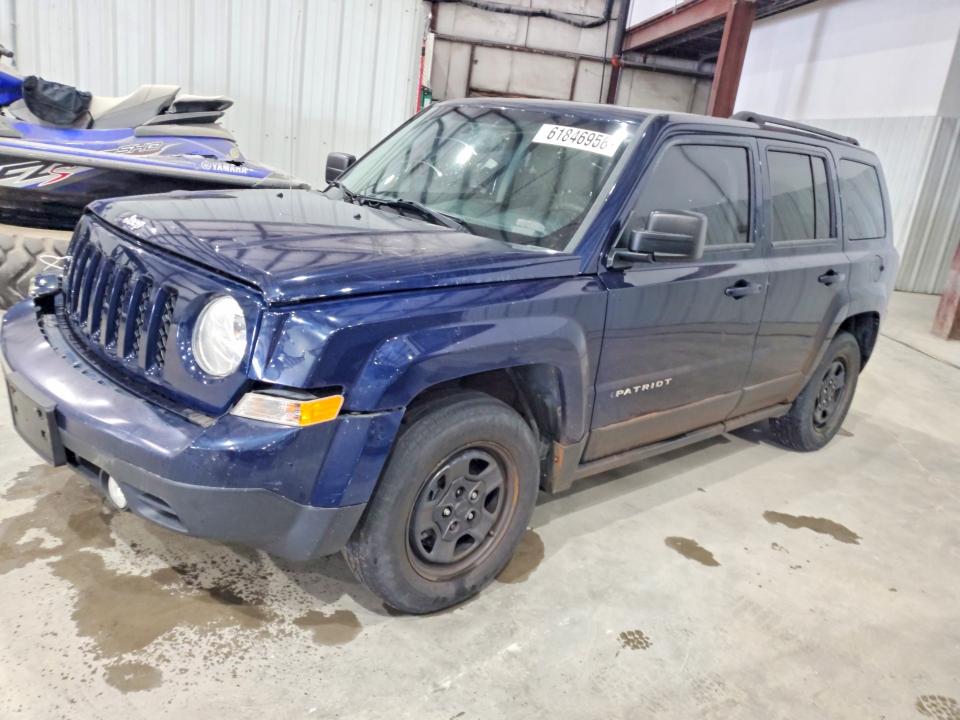 Aukcja sprzedaży 2017 Jeep Patriot, vin: 1C4NJPBB2HD153140, numer aukcji: 61846956