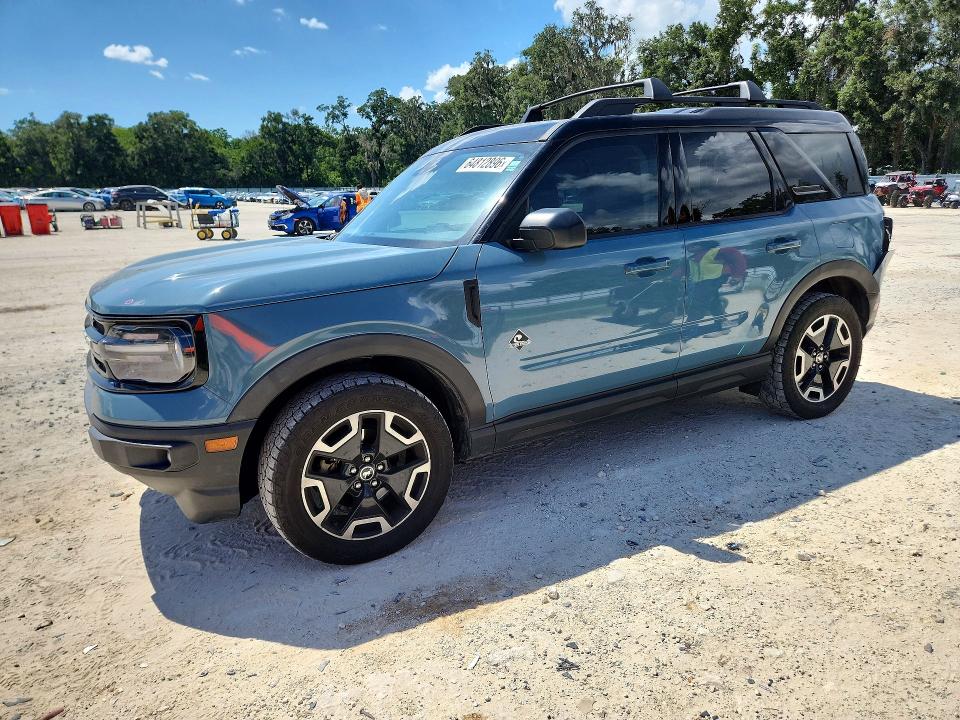 Aukcja sprzedaży 2021 Ford Bronco Sport, vin: 3FMCR9C69MRA99815, numer aukcji: 64812896