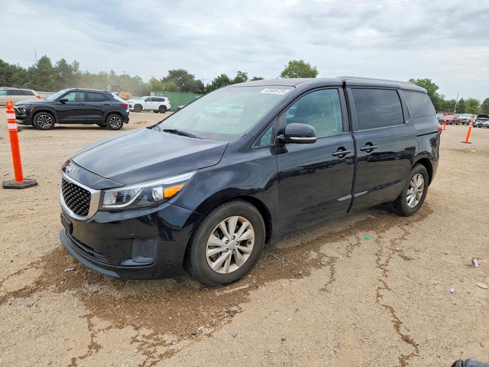 65685726 :رقم المزاد ، KNDMB5C10H6324152 vin ، 2017 Kia Sedona مزاد بيع