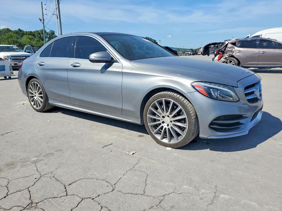 2015 Mercedes-benz C მანქანა იყიდება აუქციონზე, vin: 55SWF4JB6FU054508, აუქციონის ნომერი: 66130376