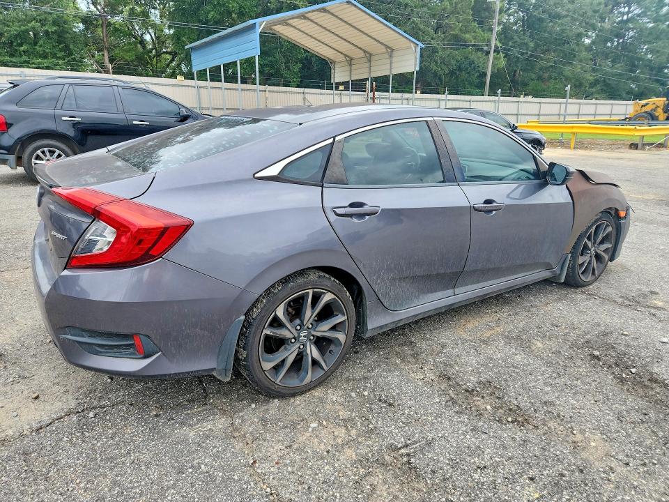66206846 :رقم المزاد ، 2HGFC2F84KH555186 vin ، 2019 Honda Civic مزاد بيع
