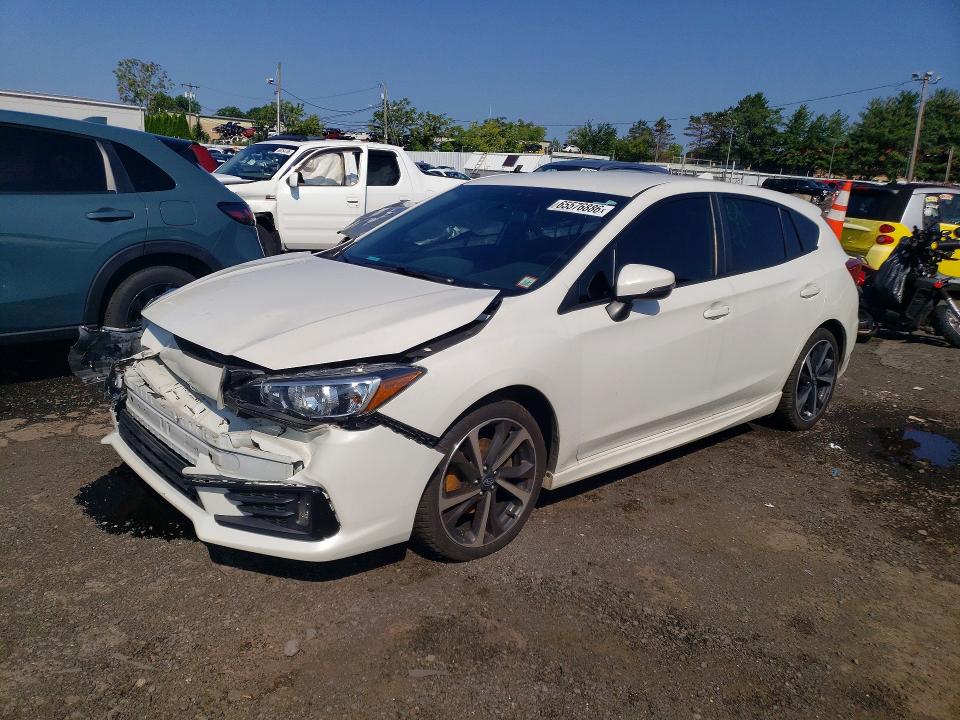 Продаж на аукціоні авто 2021 Subaru Impreza, vin: 4S3GTAJ64M1716494, номер лоту: 65576886