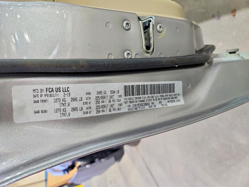 Aukcja sprzedaży 2019 Jeep Cherokee, vin: 1C4PJMCX2KD396942, numer aukcji: 65045456