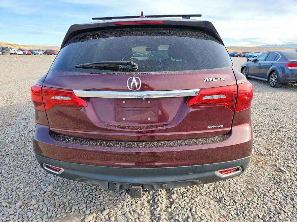 64856186 :رقم المزاد ، 5FRYD4H42EB023390 vin ، 2014 Acura Mdx مزاد بيع
