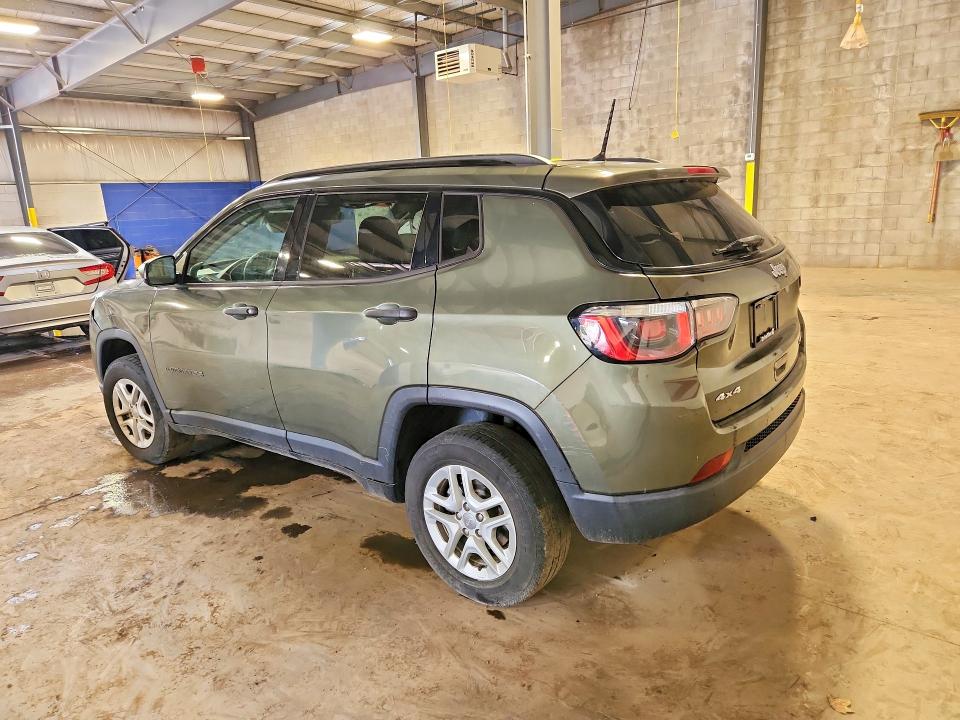 2018 Jeep Compass მანქანა იყიდება აუქციონზე, vin: 3C4NJDABXJT314964, აუქციონის ნომერი: 65302176
