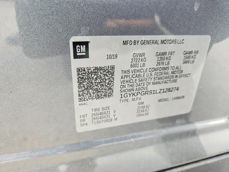 Продаж на аукціоні авто 2020 Cadillac Xt6, vin: 1GYKPGRS1LZ128274, номер лоту: 64647726