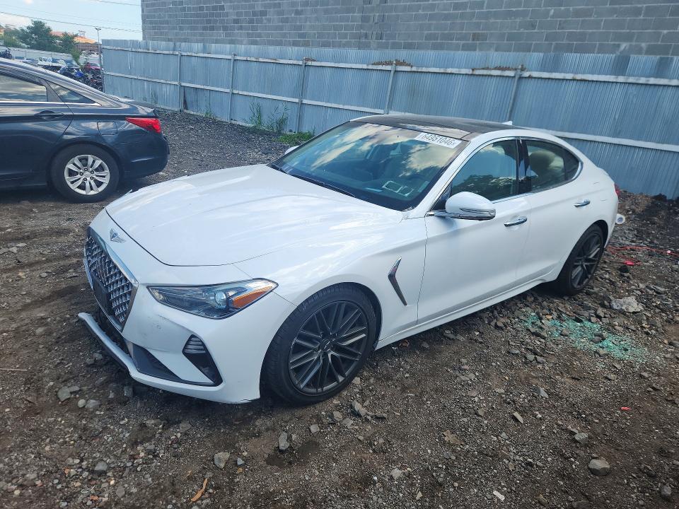 2019 Genesis G70 მანქანა იყიდება აუქციონზე, vin: KMTG44LA2KU031679, აუქციონის ნომერი: 64951046