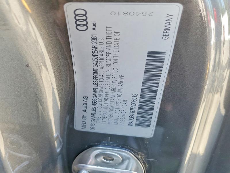 Aukcja sprzedaży 2014 Audi A5, vin: WAULFAFR7EA006612, numer aukcji: 66383036