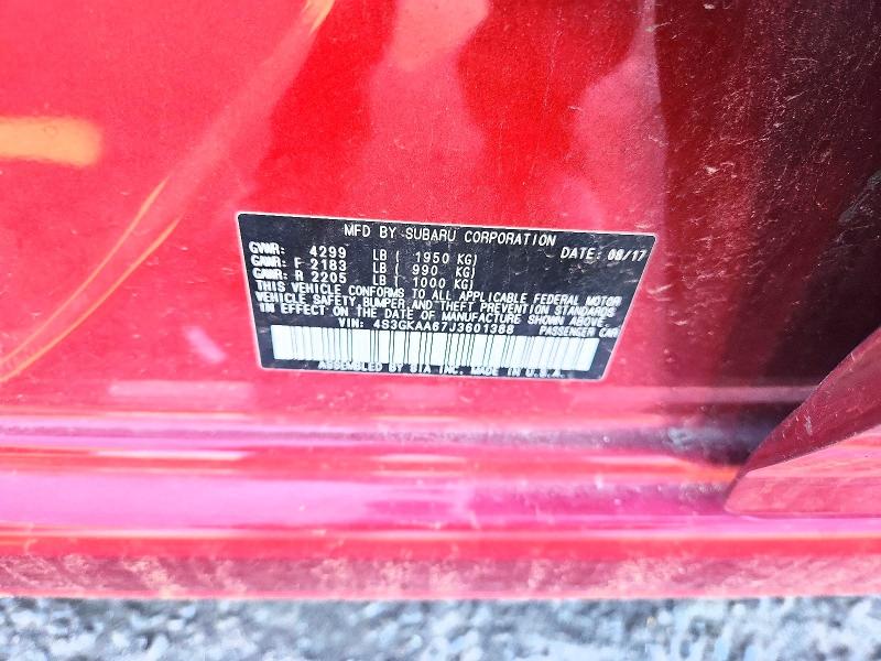 Aukcja sprzedaży 2018 Subaru Impreza, vin: 4S3GKAA67J3601388, numer aukcji: 65083106