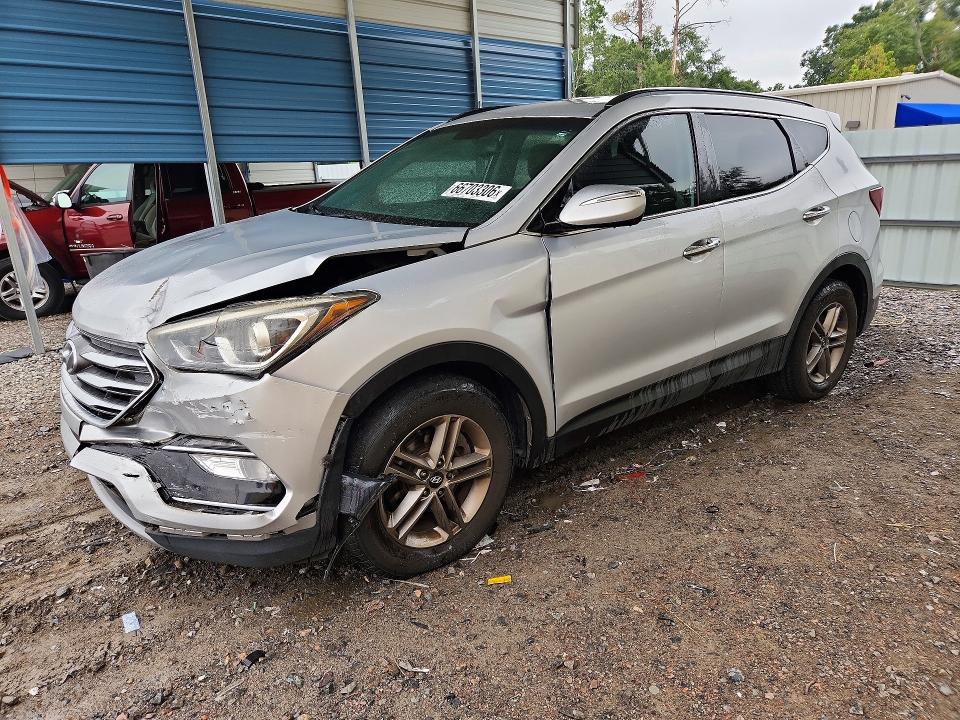 2018 Hyundai Santa Fe Sport მანქანა იყიდება აუქციონზე, vin: 5XYZU3LB9JG552196, აუქციონის ნომერი: 66703306