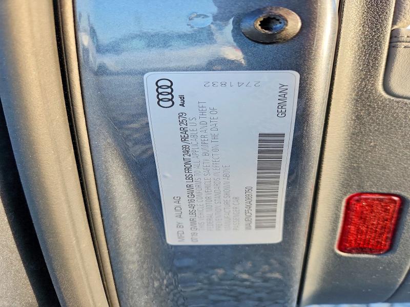Продажа на аукционе авто 2019 Audi A5, vin: WAUENCF54KA069750, номер лота: 66421166