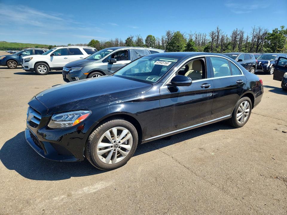 2020 Mercedes-benz C მანქანა იყიდება აუქციონზე, vin: W1KWF8EB9LR596264, აუქციონის ნომერი: 63945756