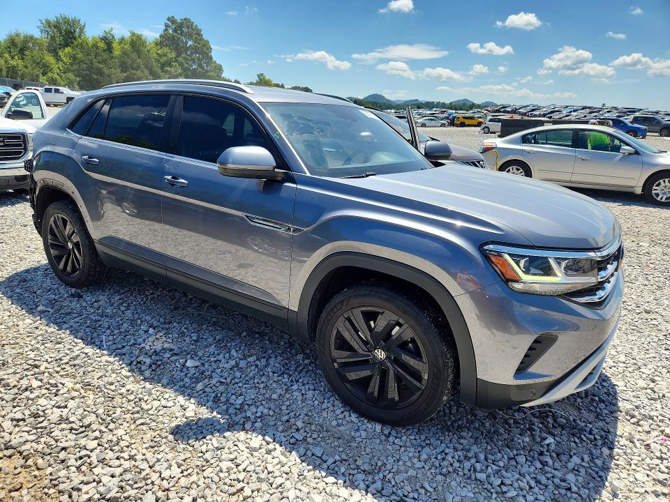 66267116 :رقم المزاد ، 1V2HE2CA5NC212482 vin ، 2022 Volkswagen Atlas Cross Sport مزاد بيع