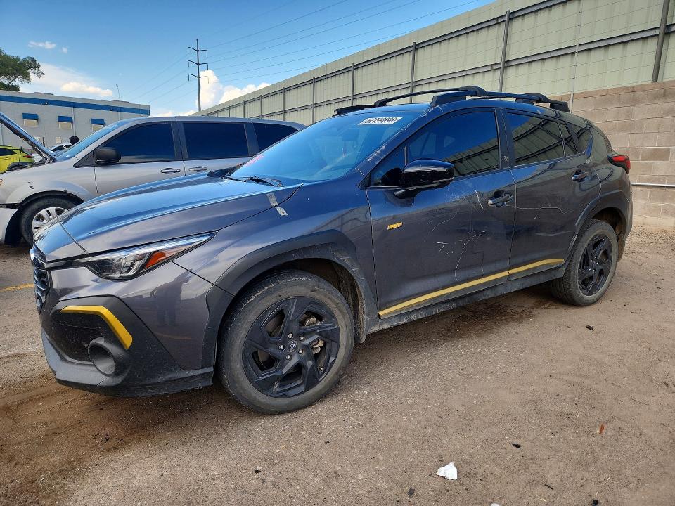 62499696 :رقم المزاد ، 4S4GUHF63R3826555 vin ، 2024 Subaru Crosstrek مزاد بيع