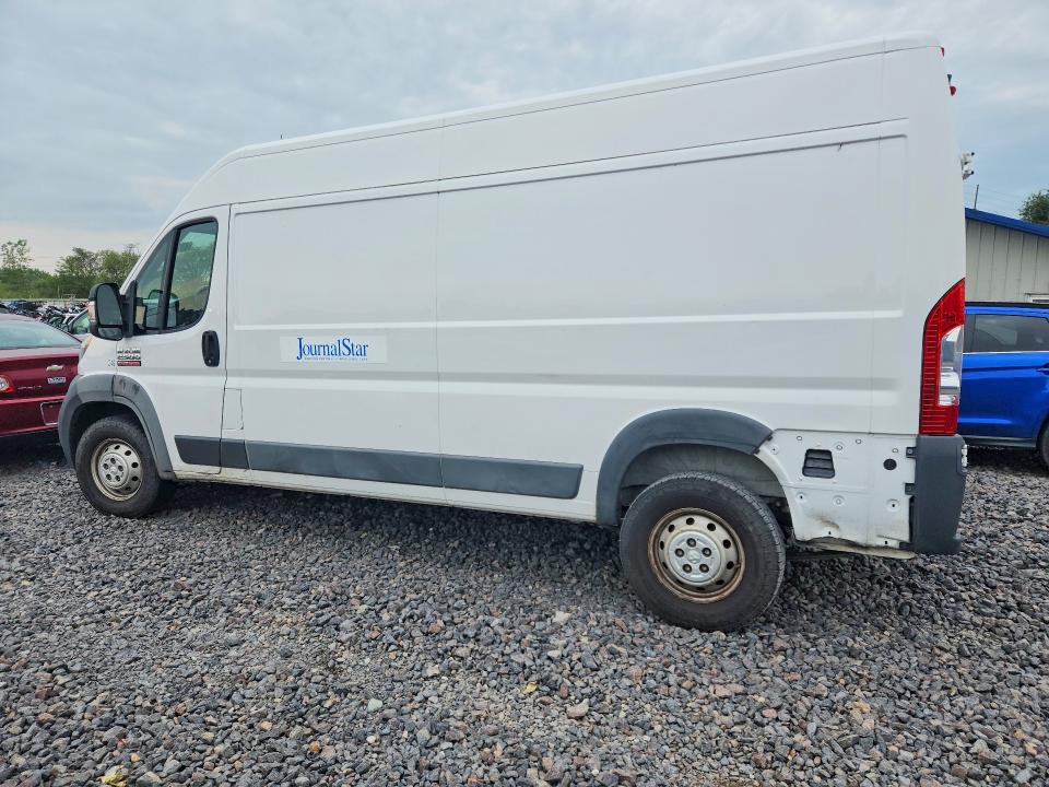 63913116 :رقم المزاد ، 3C6TRVDG7JE146841 vin ، 2018 Ram Promaster 2500 مزاد بيع