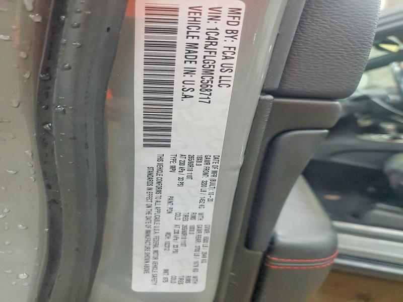 Продаж на аукціоні авто 2021 Jeep Grand Cherokee, vin: 1C4RJFLG5MC568717, номер лоту: 64970416