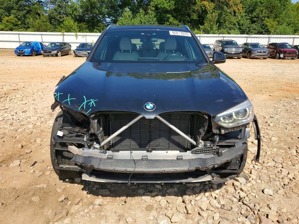 2021 Bmw X3 მანქანა იყიდება აუქციონზე, vin: 5UXTS1C01M9E74776, აუქციონის ნომერი: 65917076