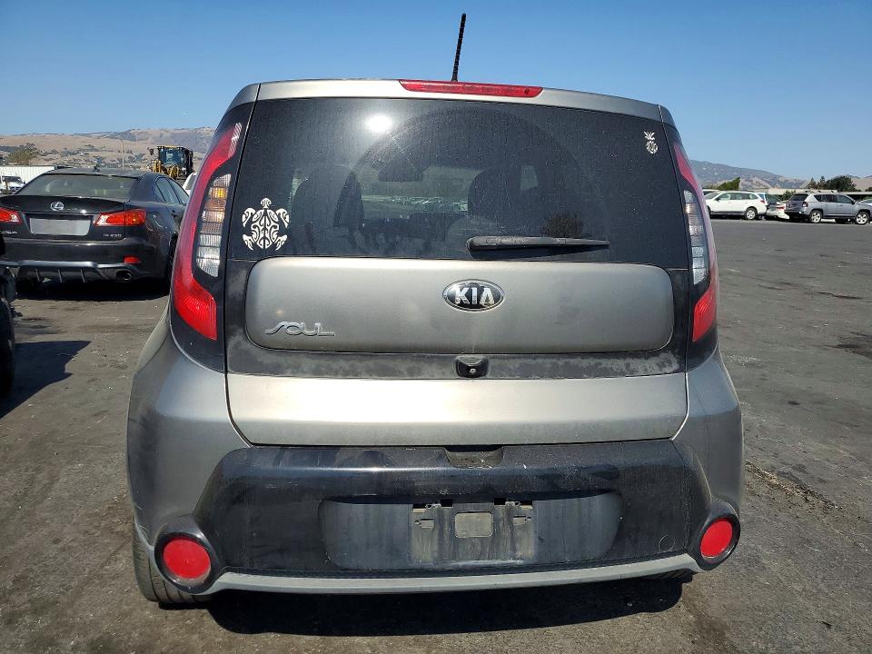 2016 Kia Soul მანქანა იყიდება აუქციონზე, vin: KNDJP3A58G7243505, აუქციონის ნომერი: 64043486