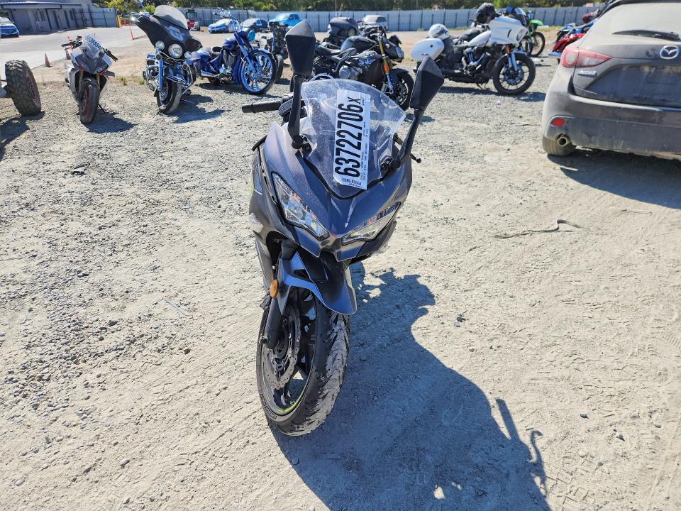 63722706 :رقم المزاد ، JKAEXKG19MDAB5213 vin ، 2021 Kawasaki Ex400 مزاد بيع