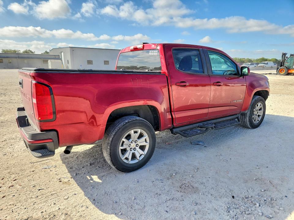 65356416 :رقم المزاد ، 1GCGSCEN1M1137558 vin ، 2021 Chevrolet Colorado مزاد بيع