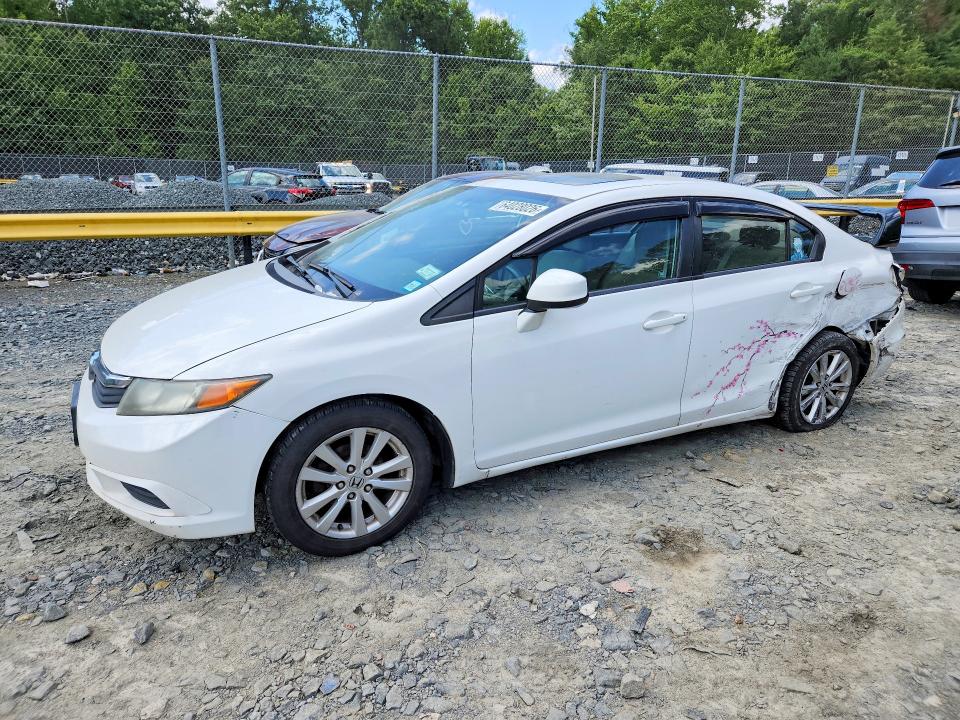 2012 Honda Civic მანქანა იყიდება აუქციონზე, vin: 19XFB2F82CE387885, აუქციონის ნომერი: 64028026