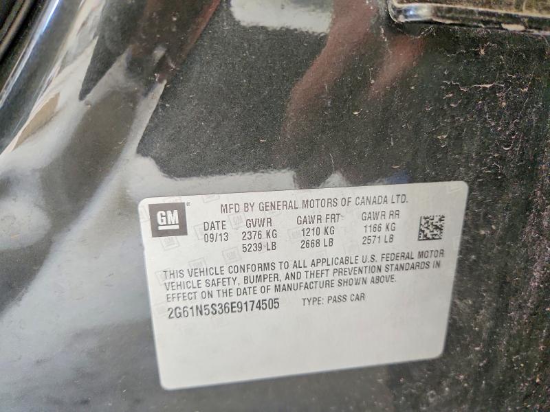 66840426 :رقم المزاد ، 2G61N5S36E9174505 vin ، 2014 Cadillac Xts مزاد بيع
