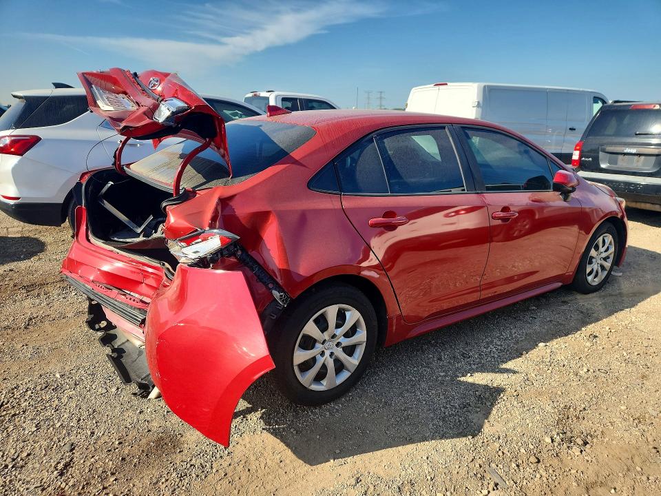66417126 :رقم المزاد ، 5YFEPMAE9MP223703 vin ، 2021 Toyota Corolla مزاد بيع