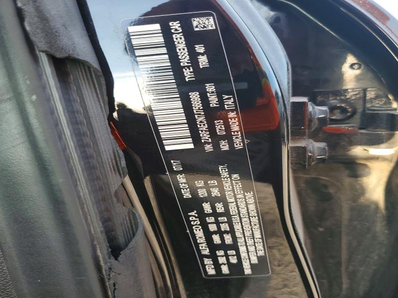 Продаж на аукціоні авто 2018 Alfa Romeo Giulia, vin: ZARFAECN7J7566988, номер лоту: 66966186