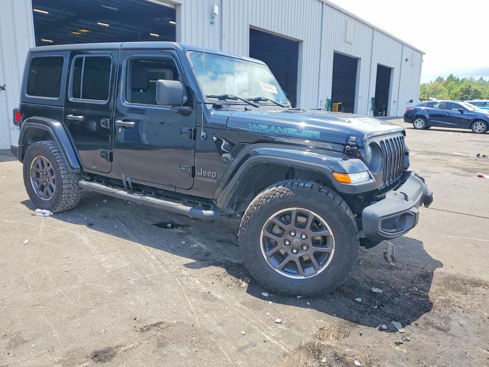 2021 Jeep Wrangler Unlimited მანქანა იყიდება აუქციონზე, vin: 1C4HJXDN5MW680706, აუქციონის ნომერი: 63969486