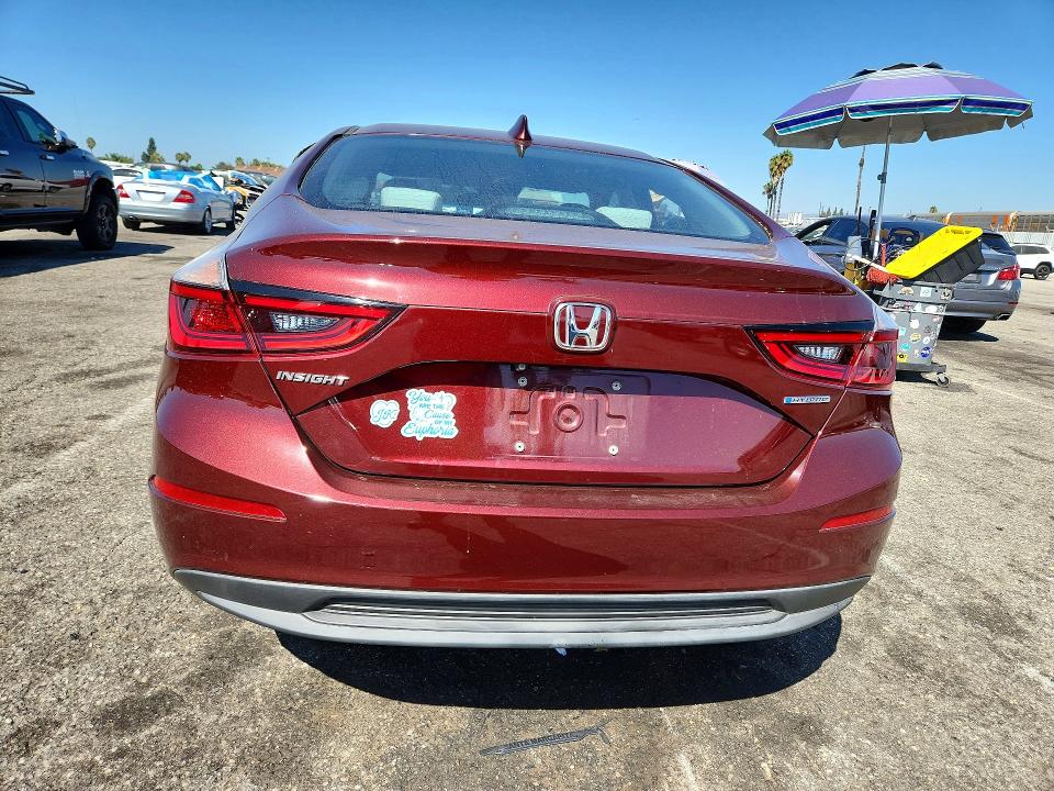 66510796 :رقم المزاد ، 19XZE4F18KE029059 vin ، 2019 Honda Insight مزاد بيع
