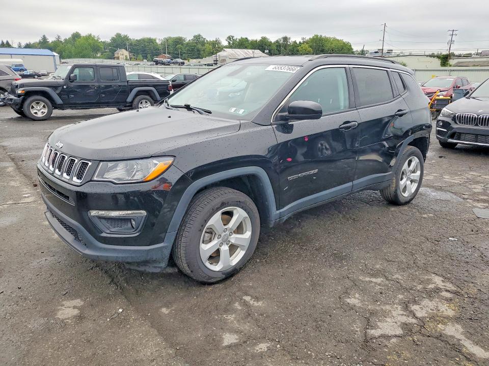 Продаж на аукціоні авто 2021 Jeep Compass, vin: 3C4NJDBB2MT555422, номер лоту: 65537666