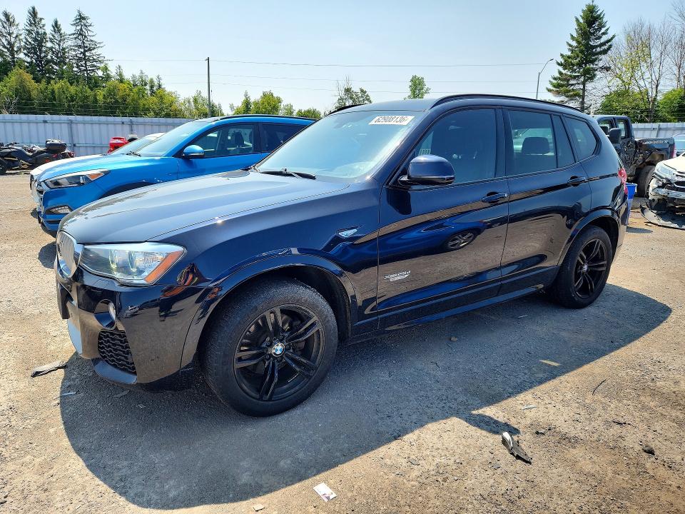 62908136 :رقم المزاد ، 5UXWY3C53G0F84367 vin ، 2016 Bmw X3 مزاد بيع