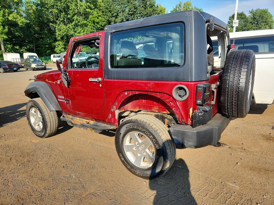 66560136 :رقم المزاد ، 1C4AJWAGXCL263261 vin ، 2012 Jeep Wrangler مزاد بيع