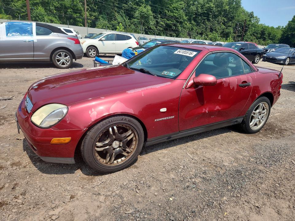 Продажа на аукционе авто 2000 Mercedes-benz Slk, vin: WDBKK47F6YF159679, номер лота: 64185516