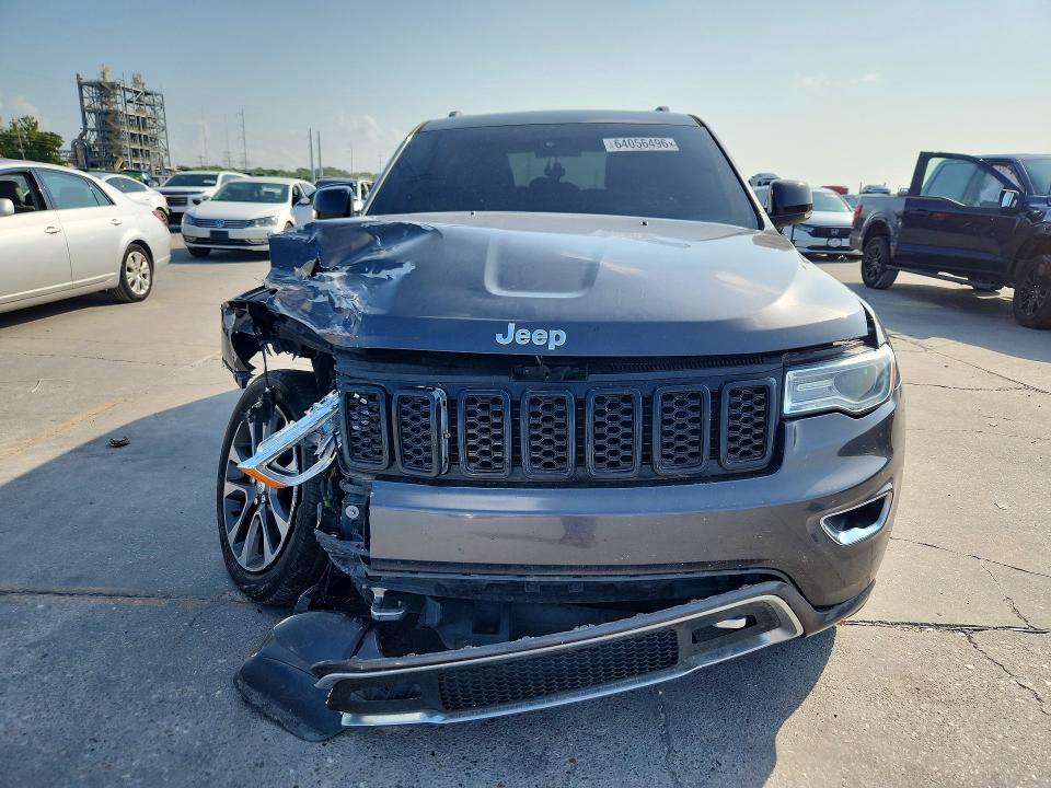 64056496 :رقم المزاد ، 1C4RJECG1JC212495 vin ، 2018 Jeep Grand Cherokee مزاد بيع