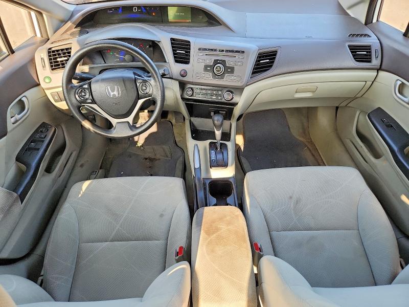 63577616 :رقم المزاد ، 19XFB2F58CE103438 vin ، 2012 Honda Civic مزاد بيع