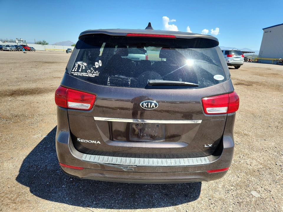 Продажа на аукционе авто 2017 Kia Sedona, vin: KNDMB5C16H6232589, номер лота: 65555186