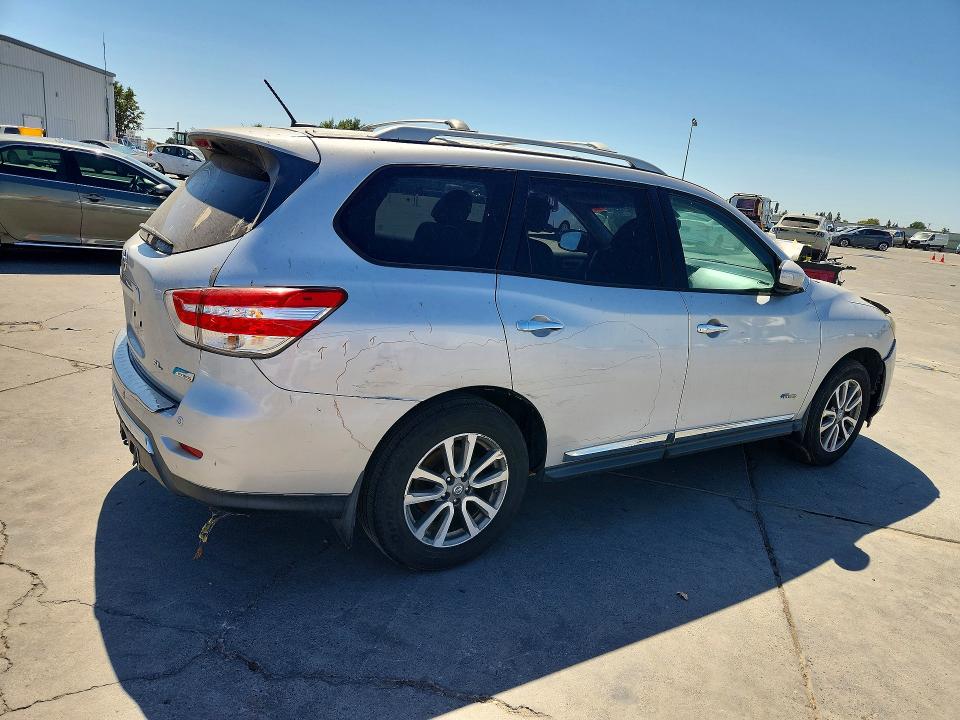 64207686 :رقم المزاد ، 5N1CR2MN2EC659266 vin ، 2014 Nissan Pathfinder Hybrid مزاد بيع