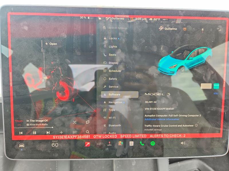 63953716 :رقم المزاد ، 5YJ3E1EAXPF384581 vin ، 2023 Tesla Model 3 مزاد بيع
