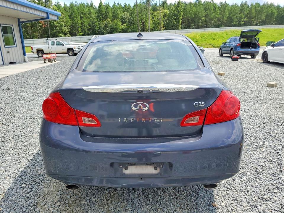 2011 Infiniti G25 Sedan მანქანა იყიდება აუქციონზე, vin: JN1DV6AP4BM831193, აუქციონის ნომერი: 63617686