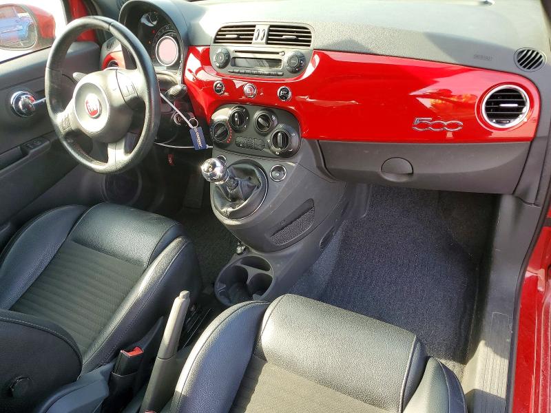 64914796 :رقم المزاد ، 3C3CFFBR1ET185815 vin ، 2014 Fiat 500 مزاد بيع