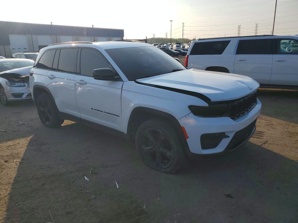 2022 Jeep Grand Cherokee მანქანა იყიდება აუქციონზე, vin: 1C4RJHAG7N8573727, აუქციონის ნომერი: 66094696