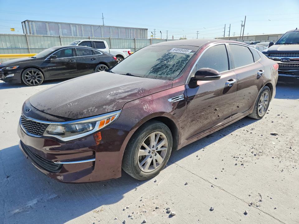 2018 Kia Optima მანქანა იყიდება აუქციონზე, vin: 5XXGT4L30JG245447, აუქციონის ნომერი: 64895466