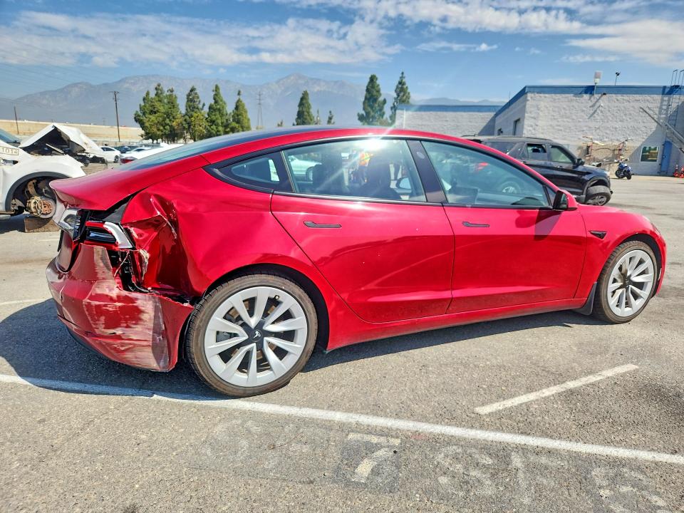 Aukcja sprzedaży 2022 Tesla Model 3, vin: 5YJ3E1EA9NF143530, numer aukcji: 63810216