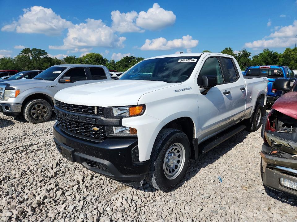 59890296 :رقم المزاد ، 1GCRYAEF3MZ256587 vin ، 2021 Chevrolet Silverado مزاد بيع