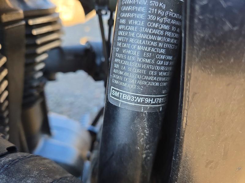 Aukcja sprzedaży 2017 Triumph Motorcycle Thunderbird, vin: SMTB03WF9HJ781369, numer aukcji: 61222866