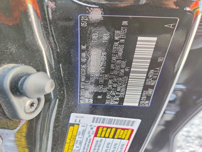 63754076 :رقم المزاد ، 5TDBZRBH7MS123528 vin ، 2021 Toyota Highlander مزاد بيع