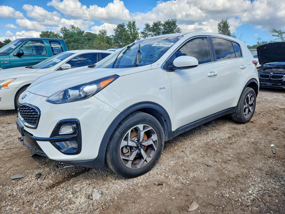 2020 Kia Sportage მანქანა იყიდება აუქციონზე, vin: KNDPMCAC9L7748853, აუქციონის ნომერი: 65279546